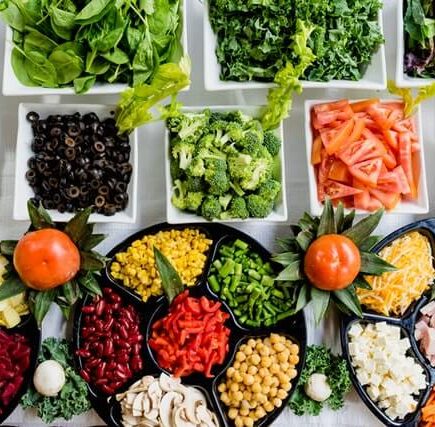 Macro shot of Best Foods for Hair