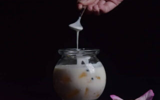 Yogurt in a jar