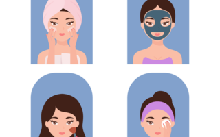 Four Steps of a Skincare Routine